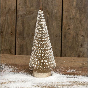 Champaign White Glitter Tree 10 - The Fox Decor
